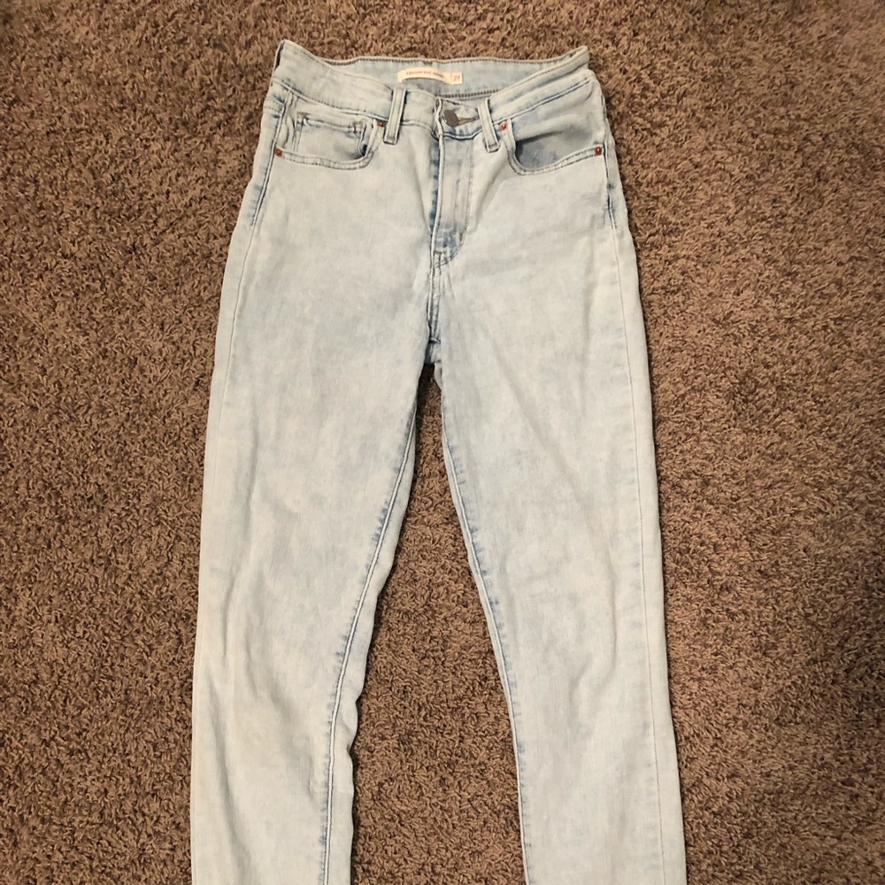 721 high rise Levi jeans